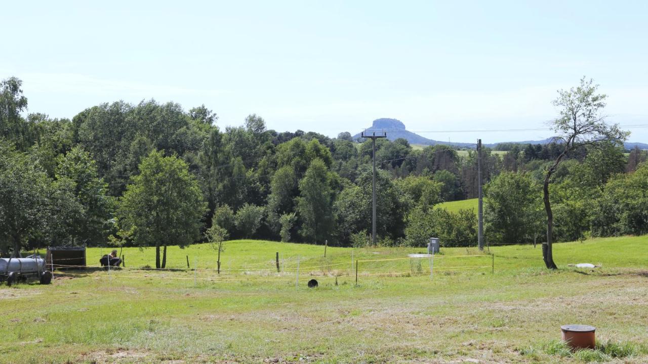 Auszeit Mit Weitblick In Der Saechsischen Schweiz - Kleiner Bauernhof Mit Tieren Und Wallbox Rathmannsdorf Εξωτερικό φωτογραφία